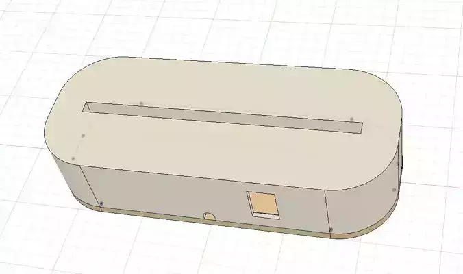 Acrylic lamp base - 3d print 3D print model