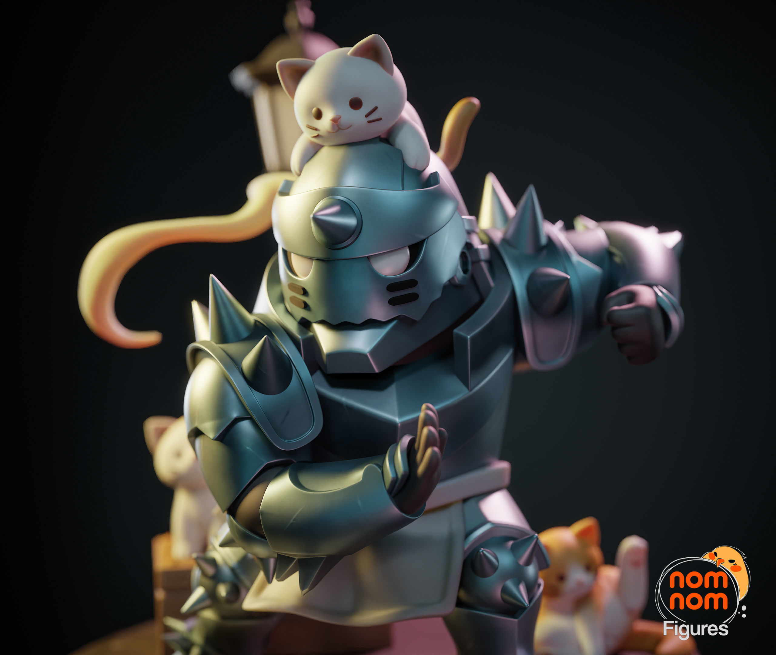 Chibi Alphonse Elric - Full Metal Alchemist 3D print model_1