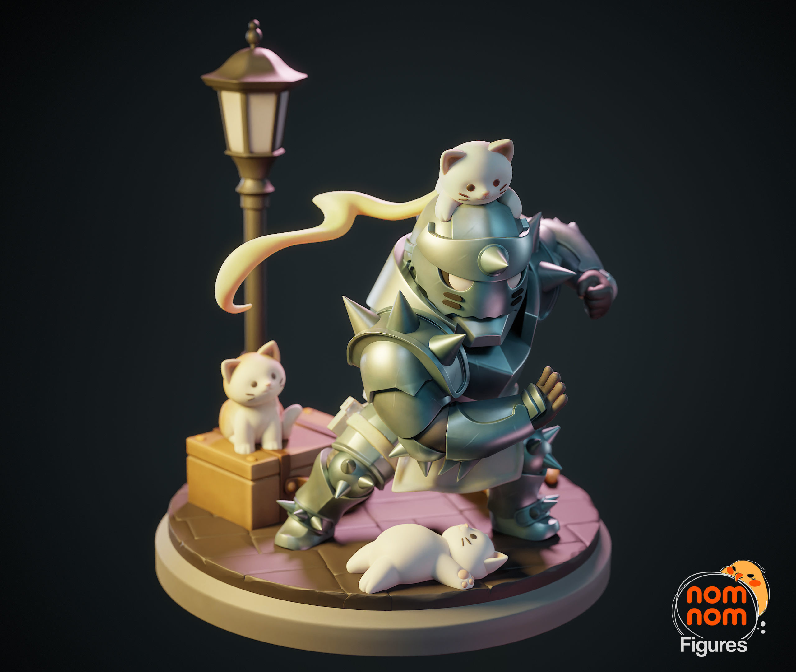 Chibi Alphonse Elric - Full Metal Alchemist 3D print model_3