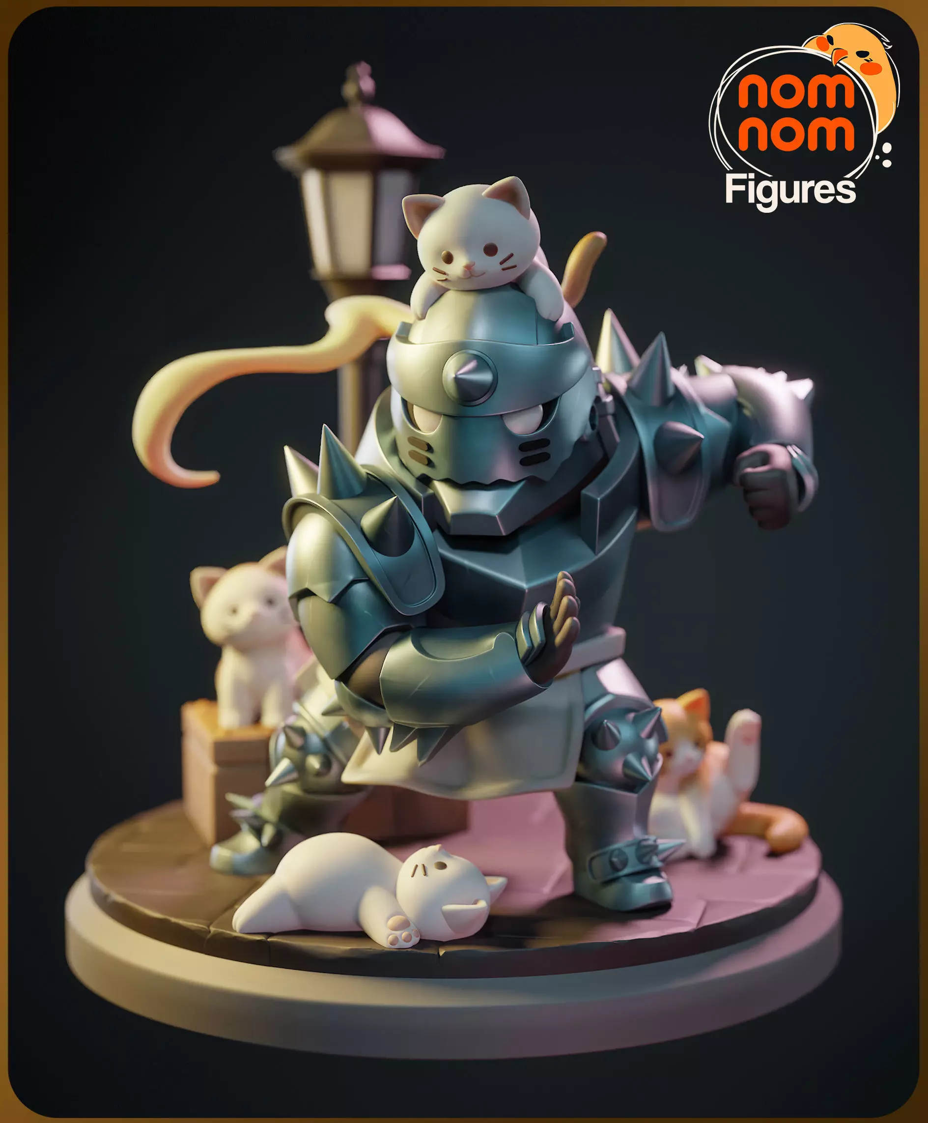 Chibi Alphonse Elric - Full Metal Alchemist 3D print model_0