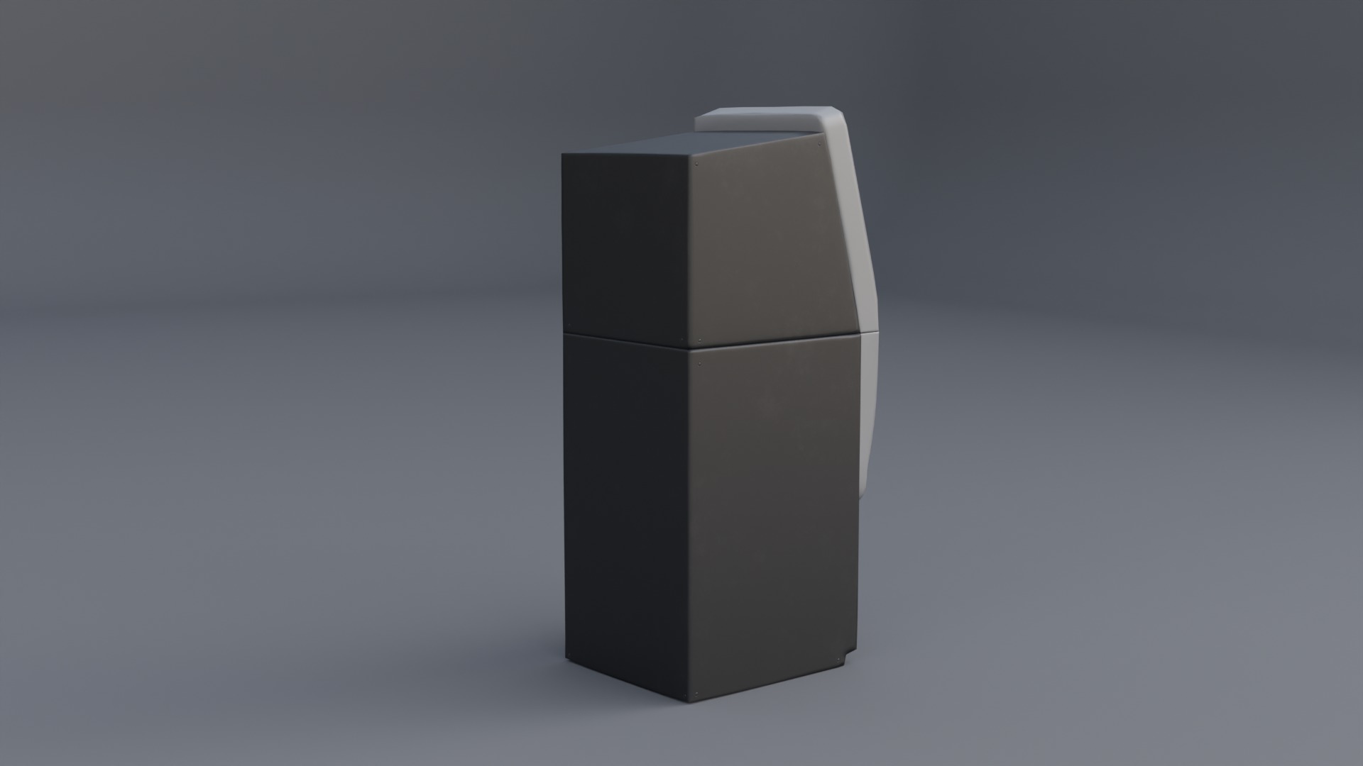 ATM Machine Low-poly 3D model_4