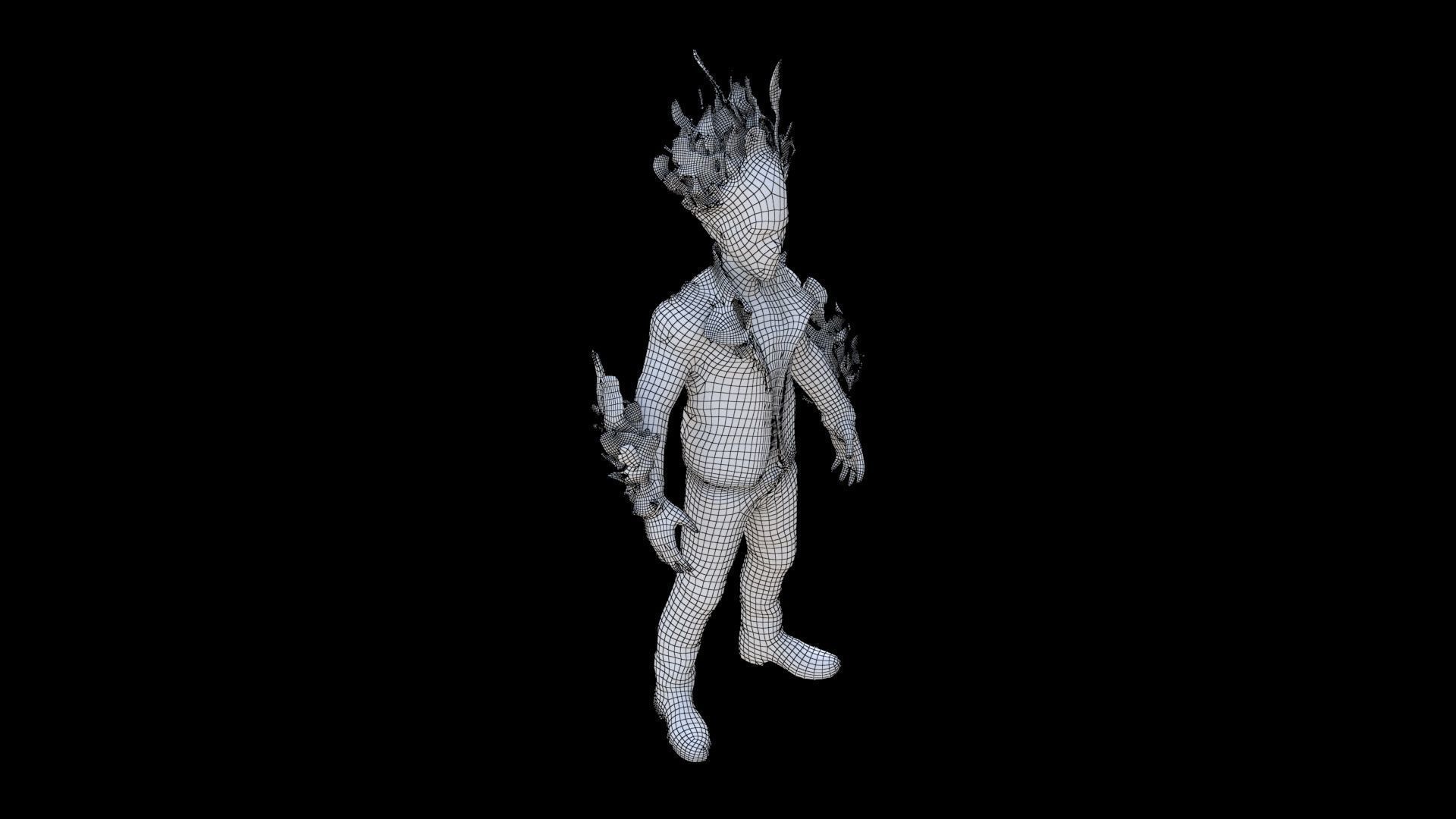 Ghost Rider 3D model_5