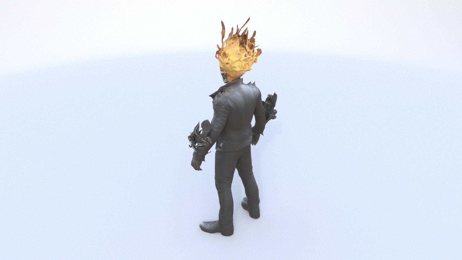 Ghost Rider 3D model_3