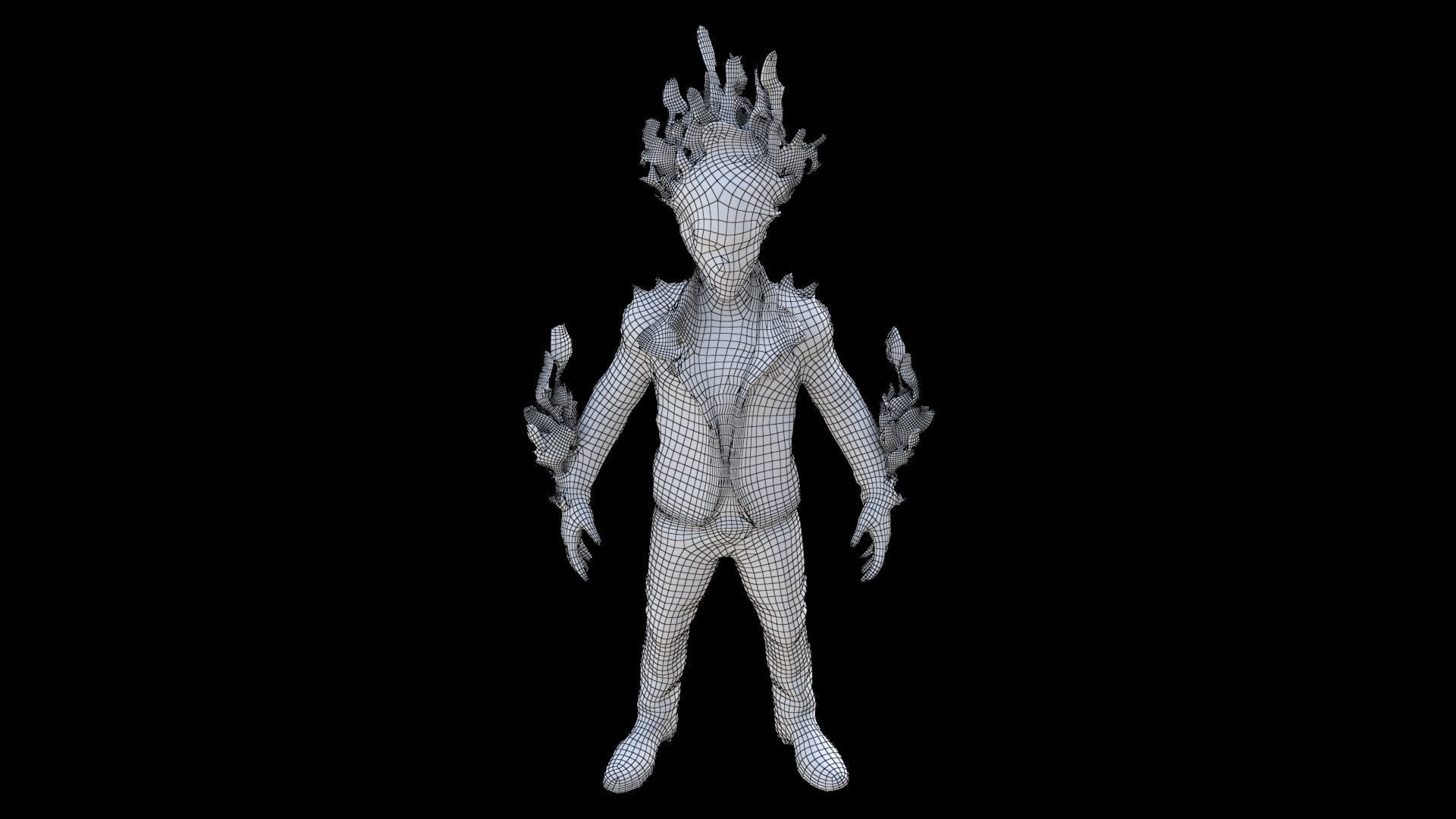 Ghost Rider 3D model_6