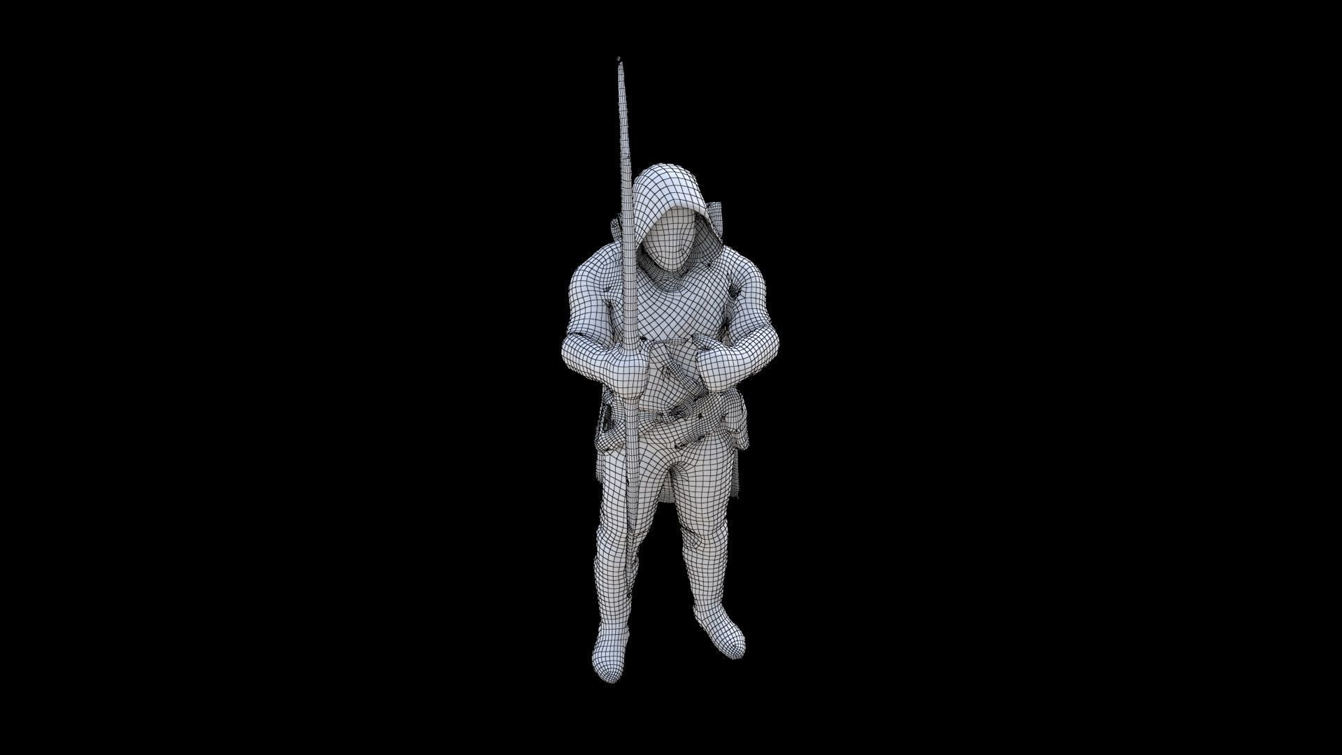 Green Arrow 3D model_6