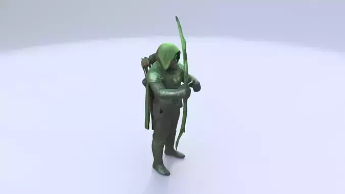 Green Arrow 3D model