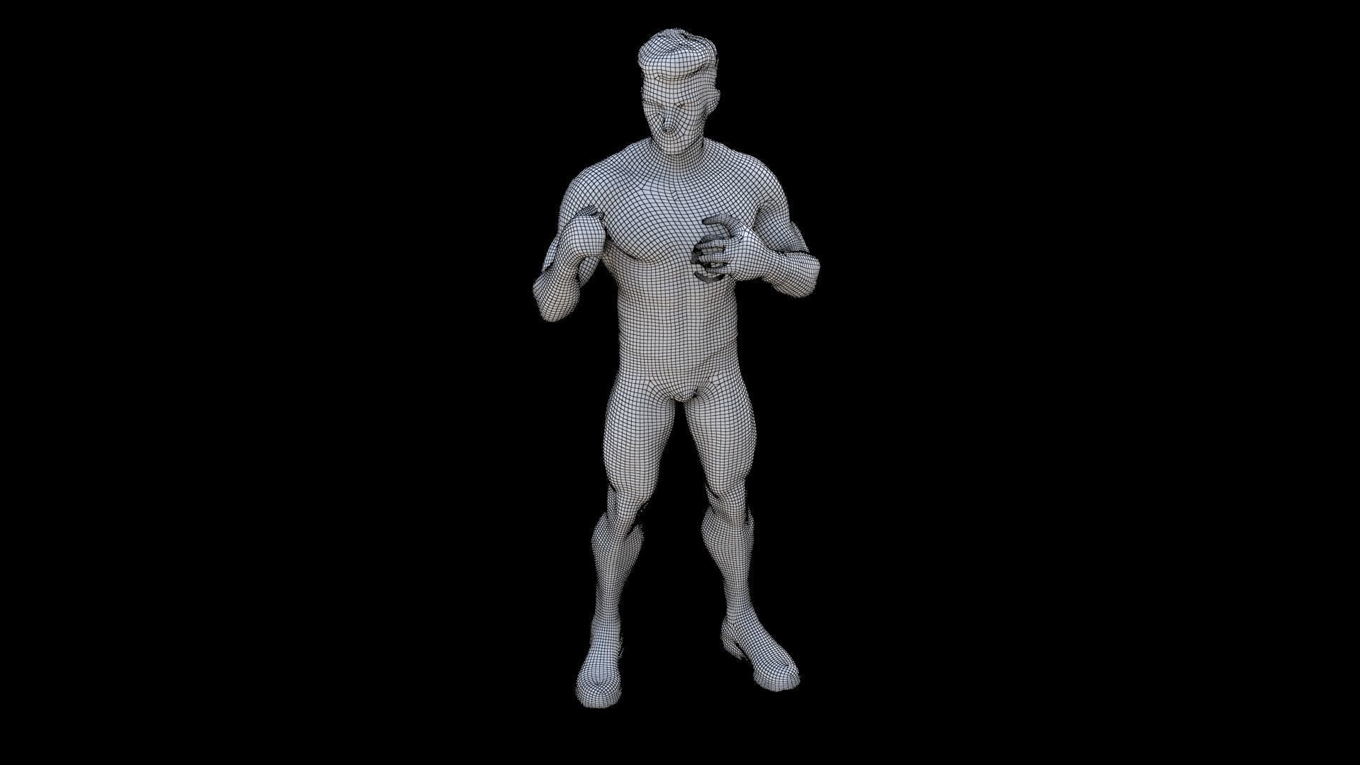 Green Lantern 3D model_6