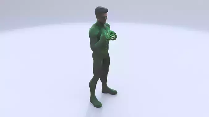 Green Lantern 3D model