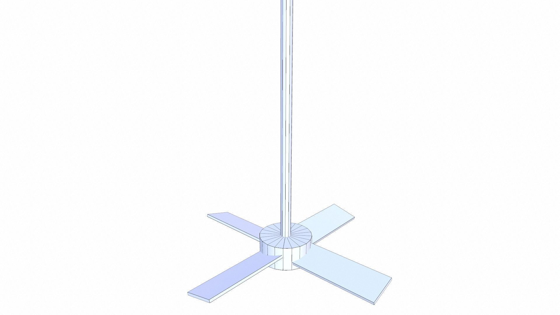Mixture Blade Low-poly 3D model_9