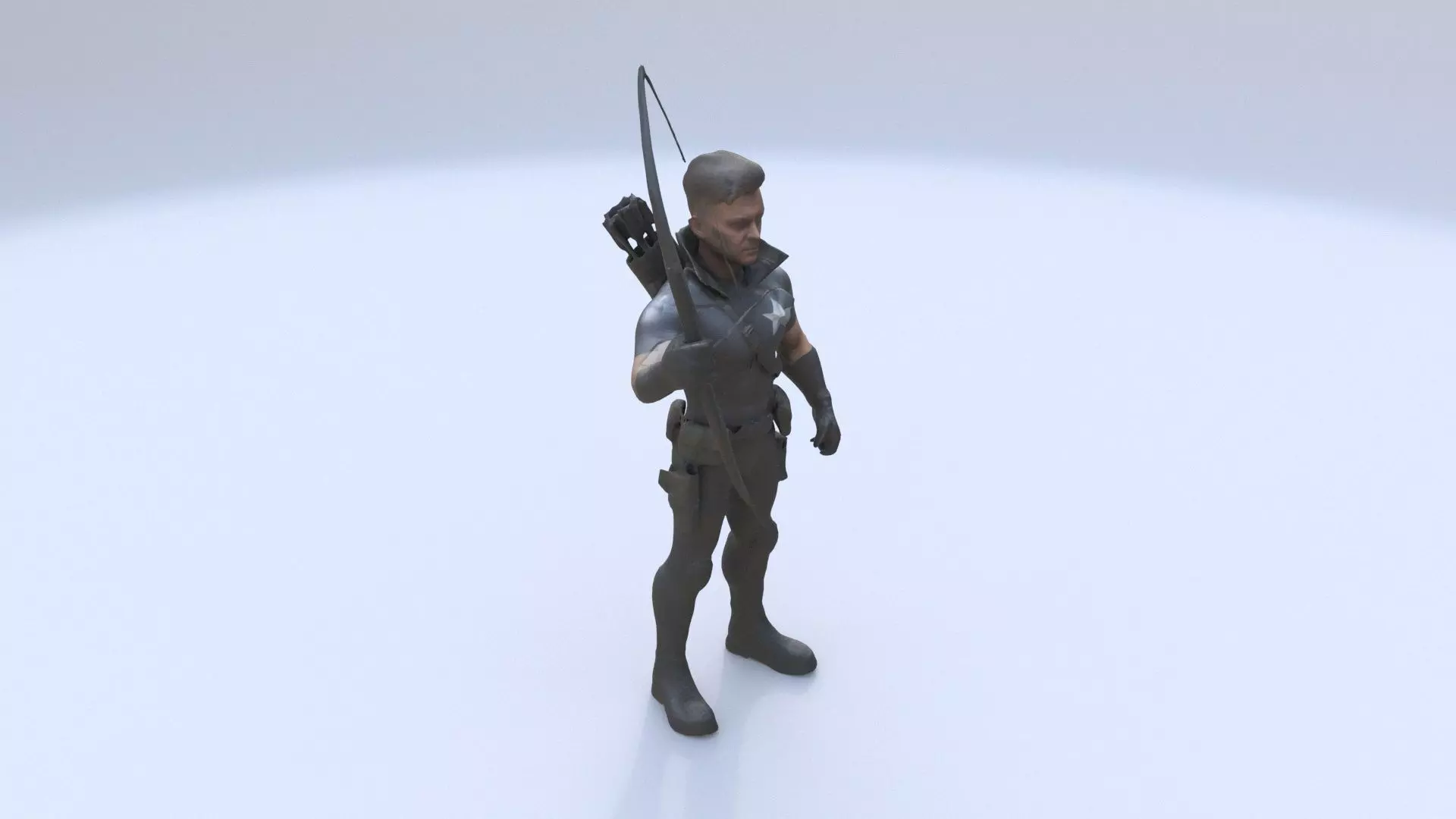 Hawkeye 3D model_0