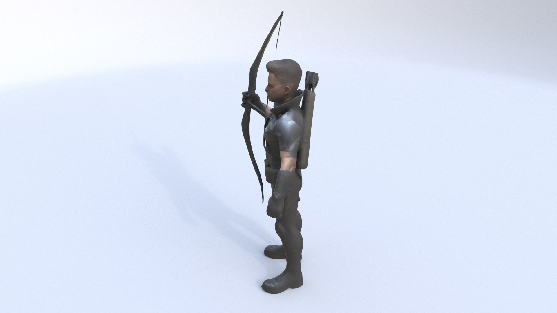 Hawkeye 3D model_2