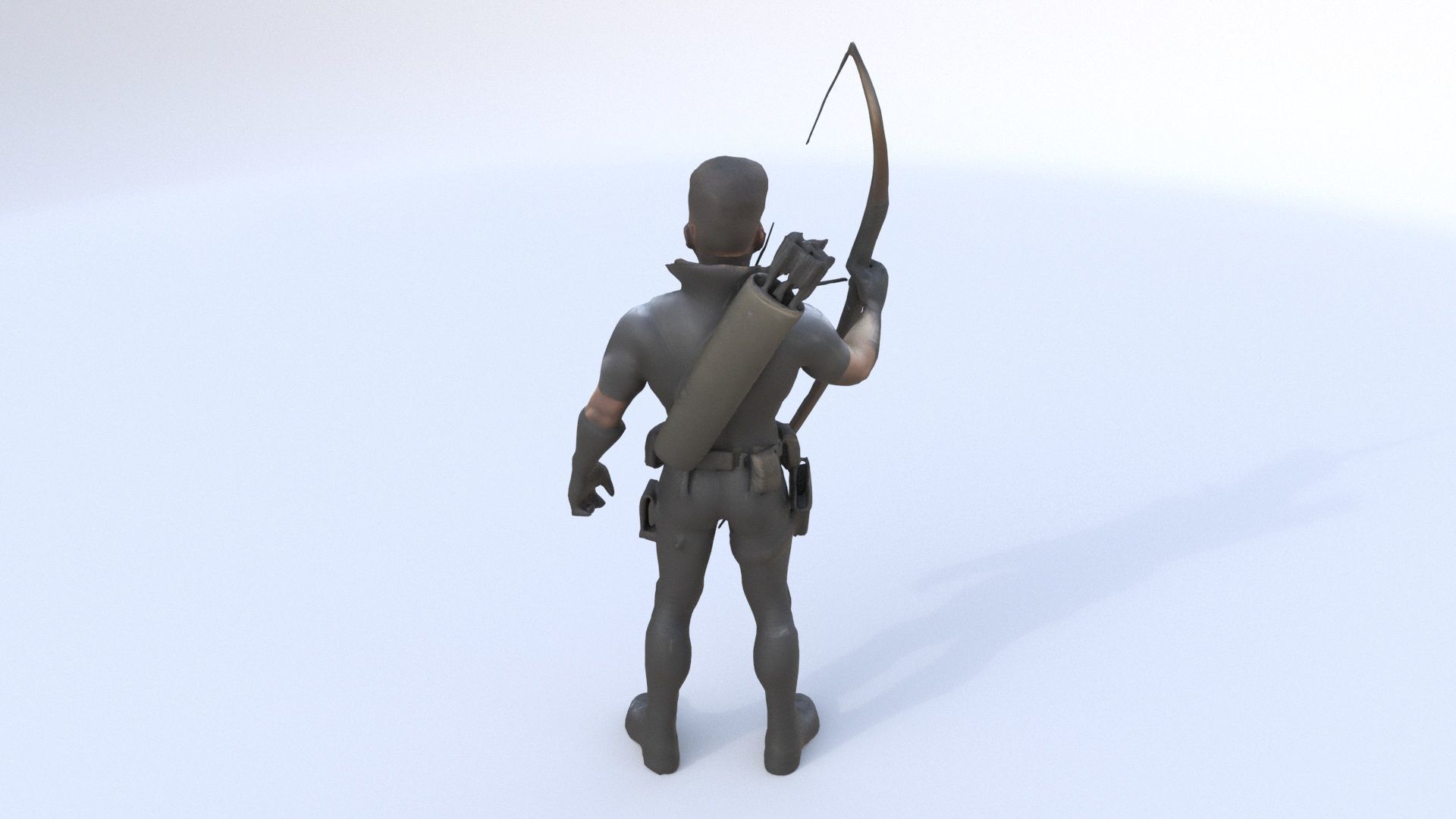 Hawkeye 3D model_4
