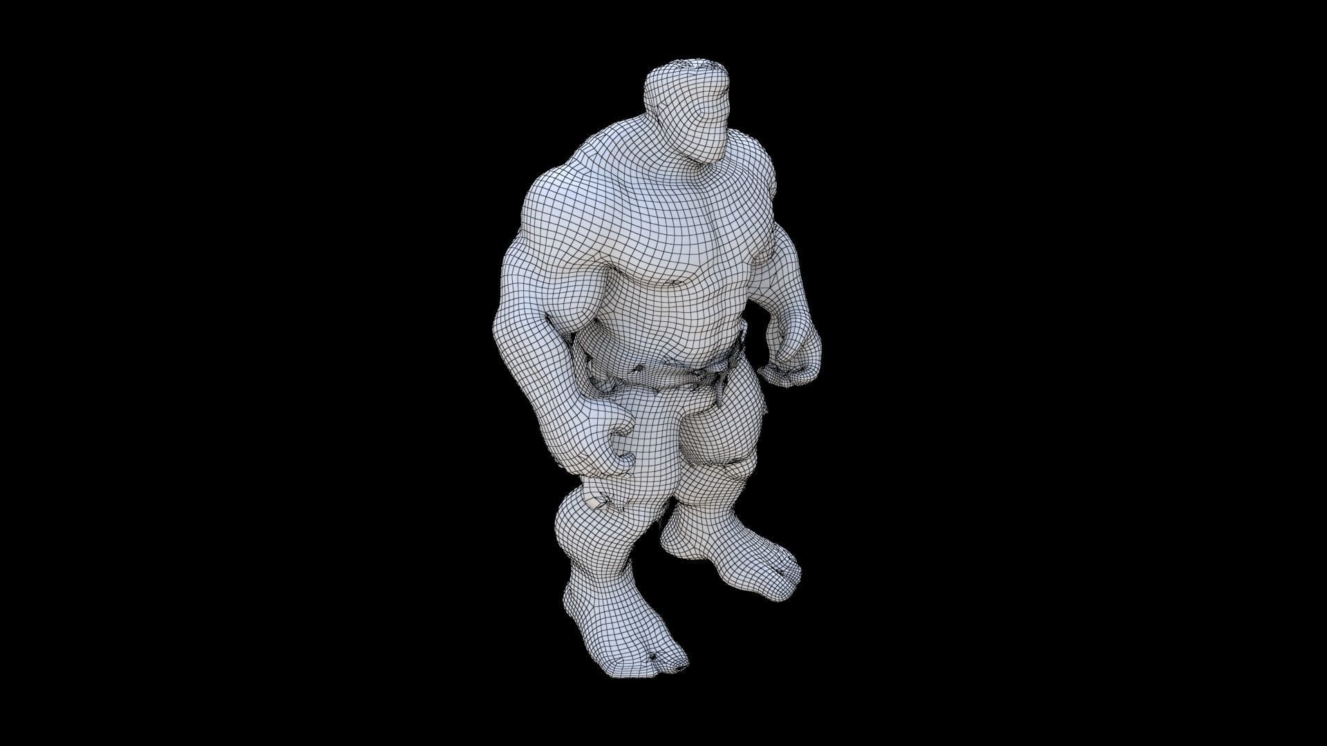 Hulk 3D model_5