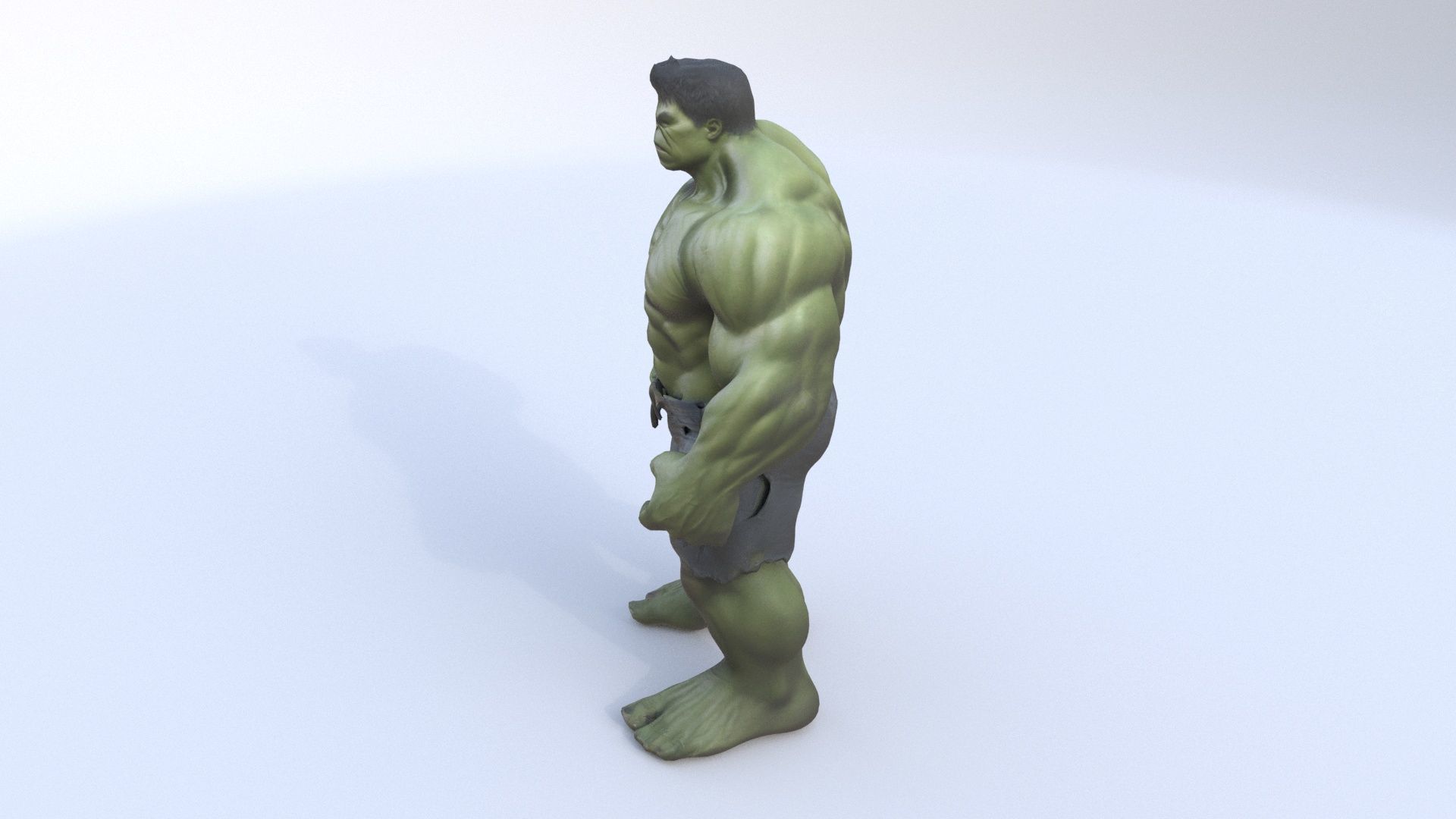 Hulk 3D model_2