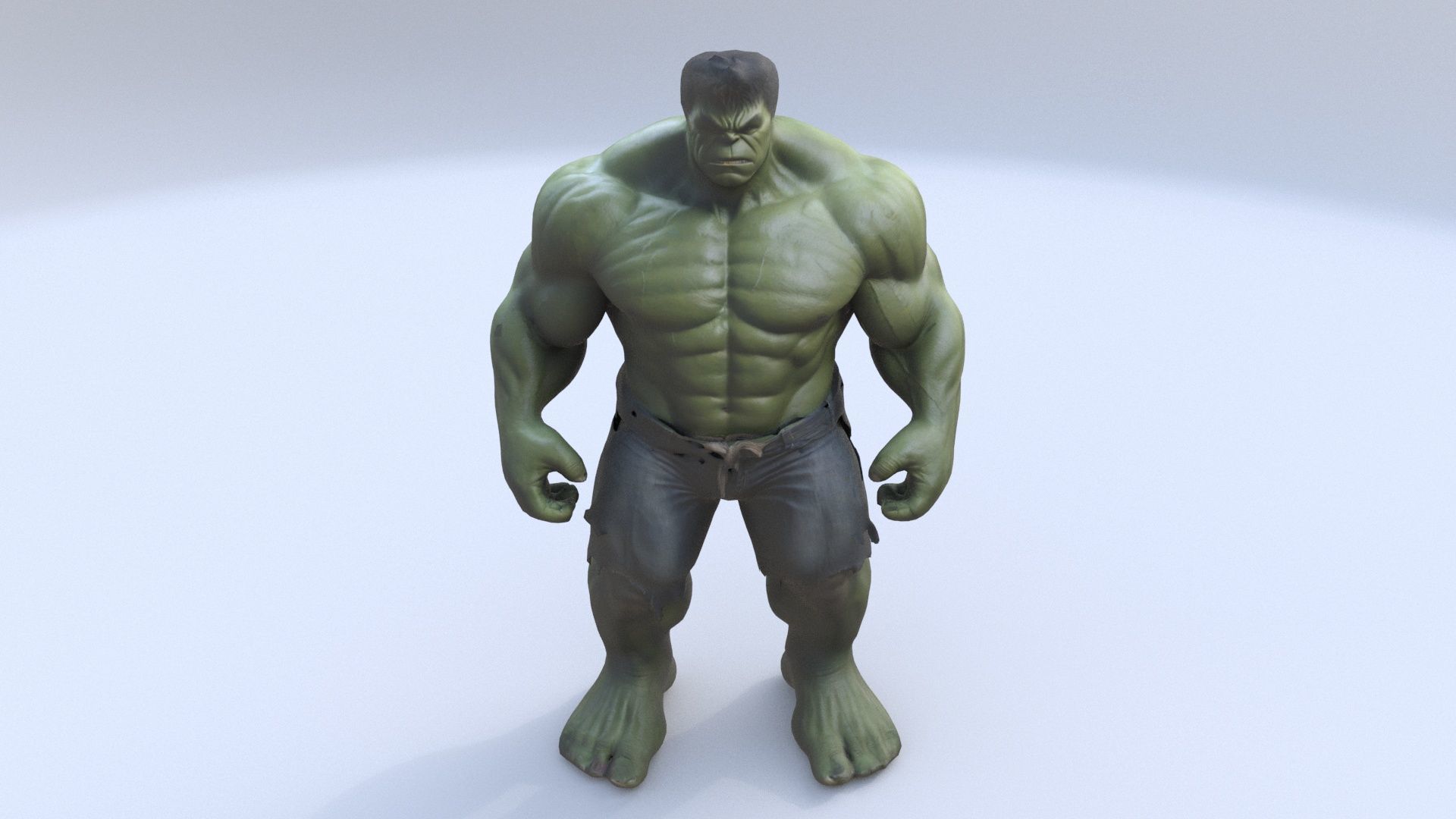Hulk 3D model_1