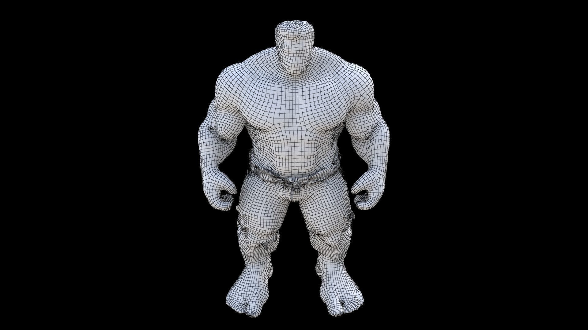 Hulk 3D model_6