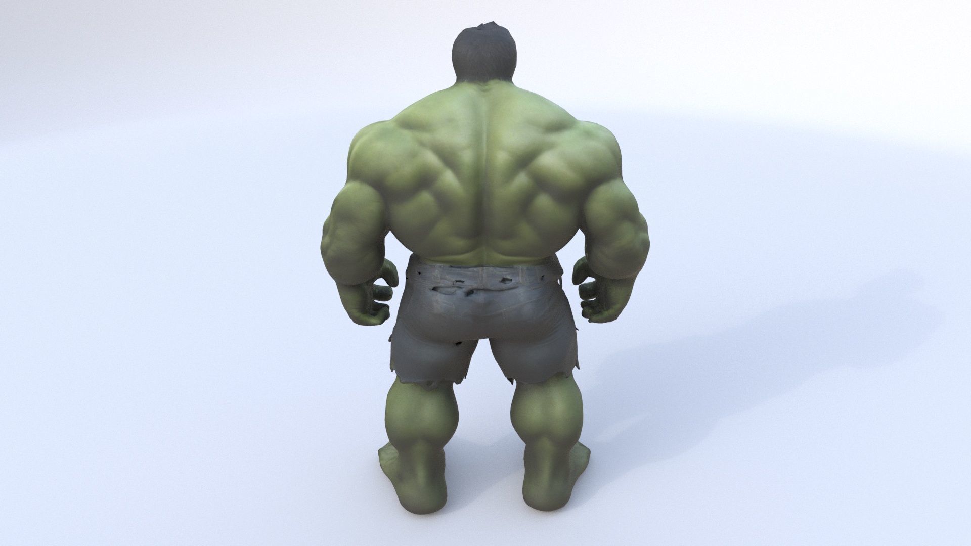 Hulk 3D model_4