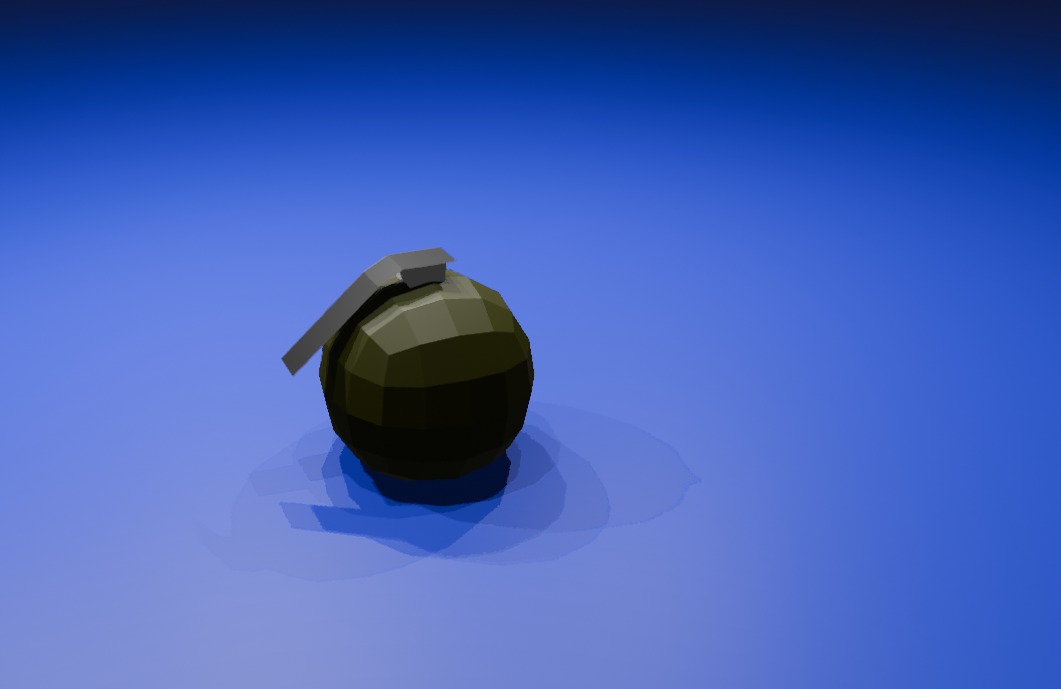 3D model of grenade Free 3D model_1