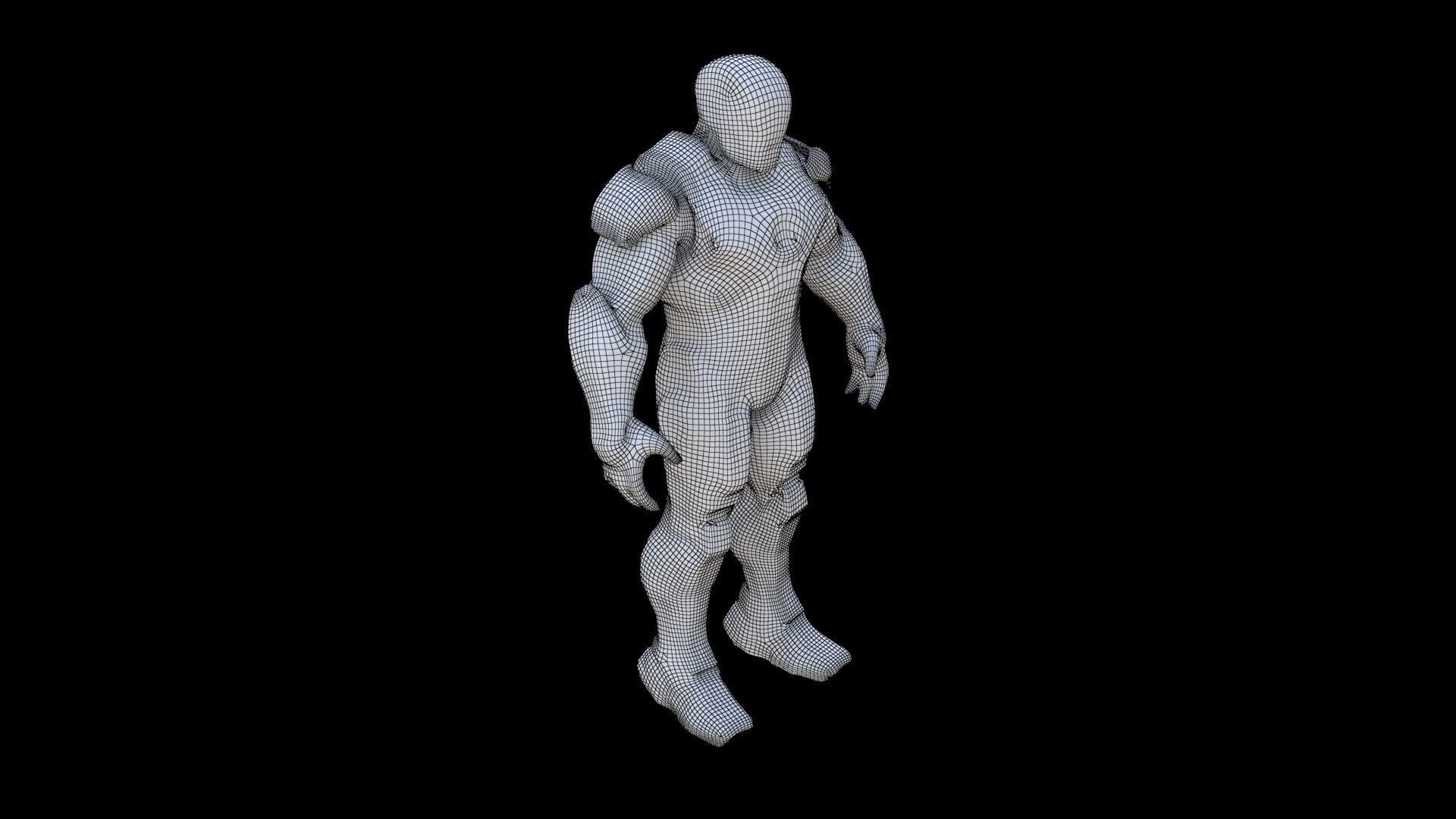 Iron Man 3D model_5