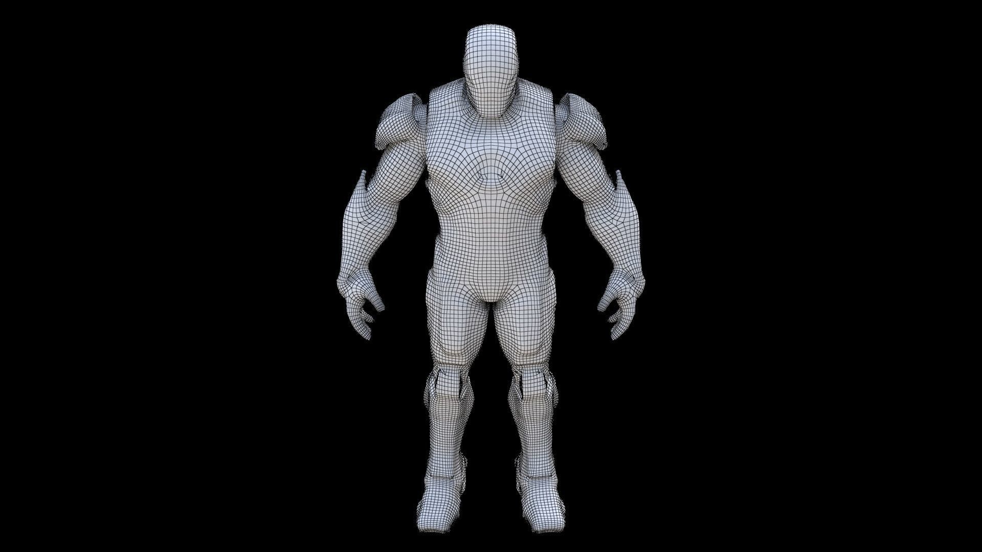Iron Man 3D model_6