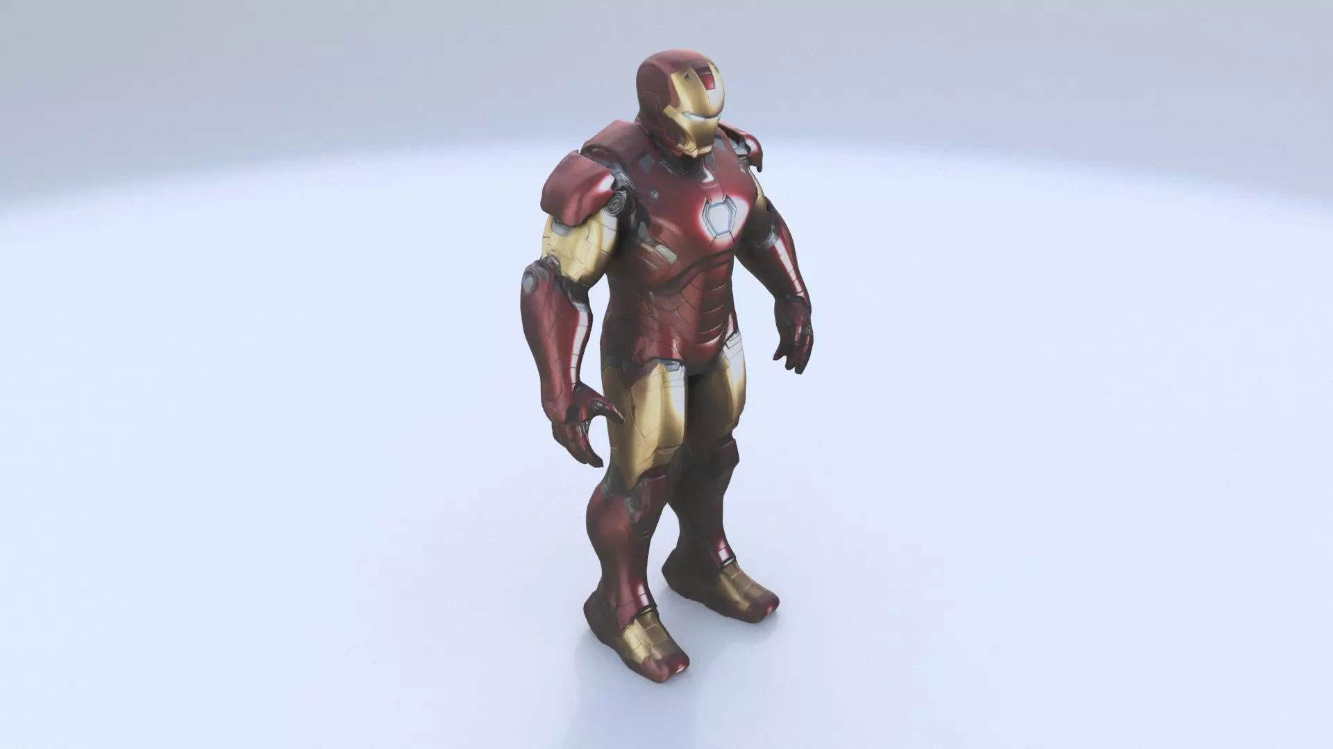 Iron Man 3D model_0
