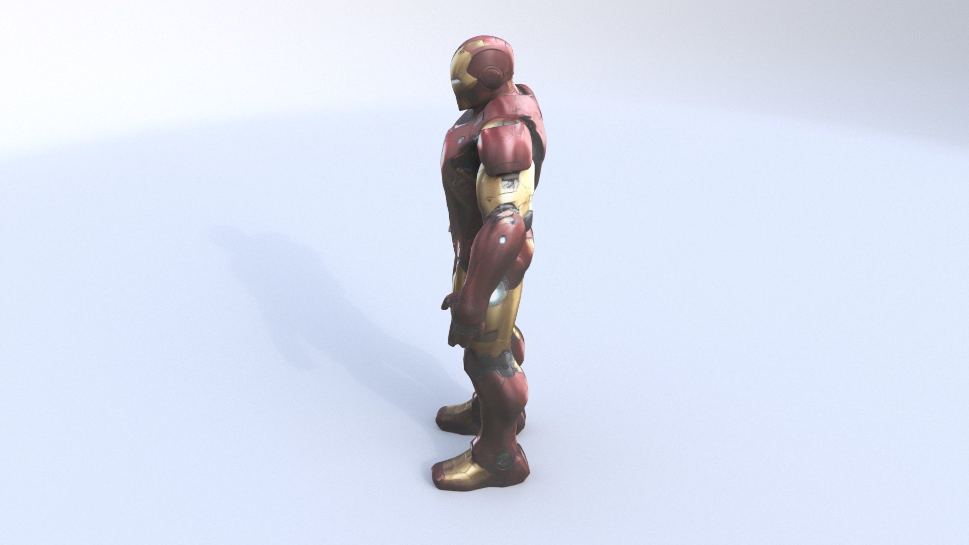 Iron Man 3D model_2