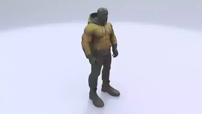 Luke Cage 3D model