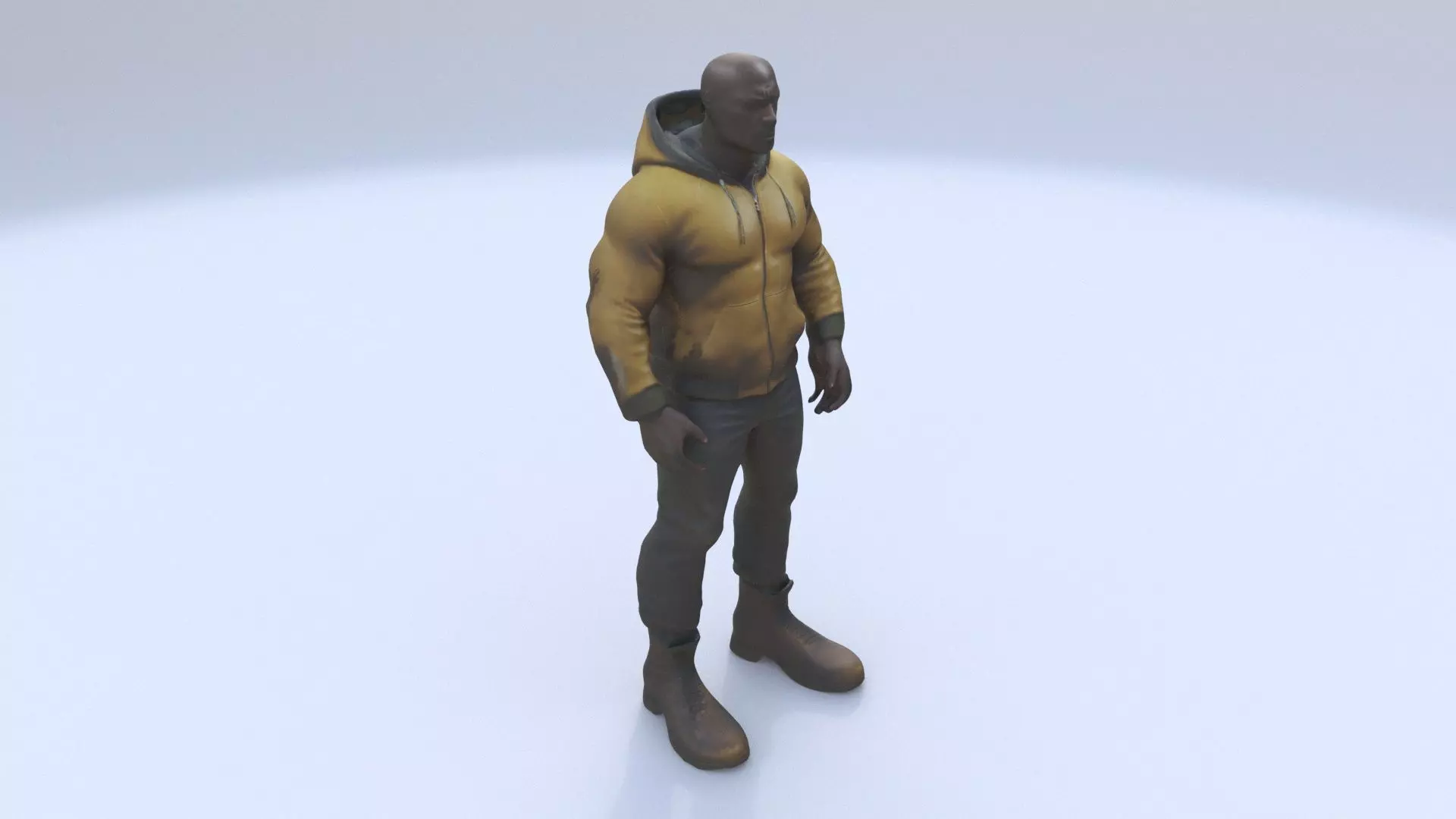 Luke Cage 3D model_0