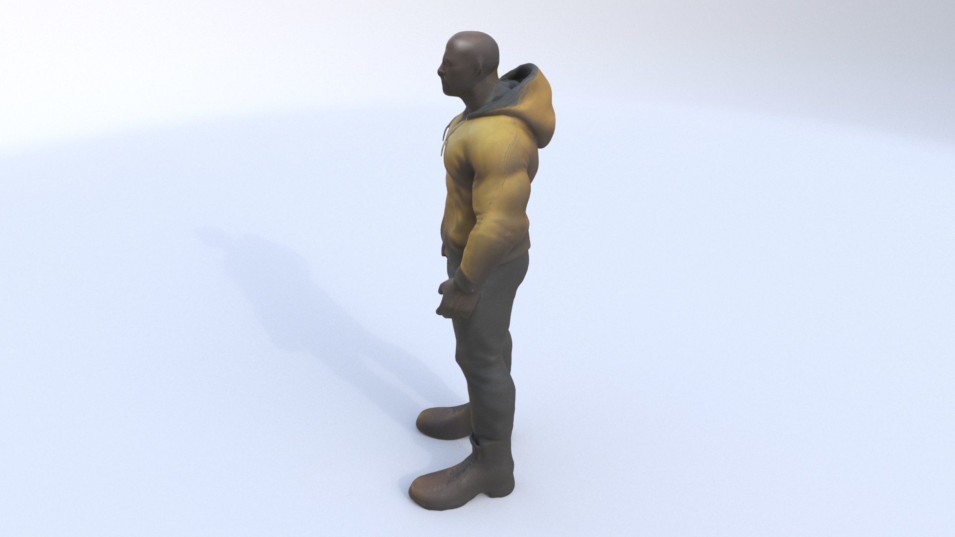 Luke Cage 3D model_2