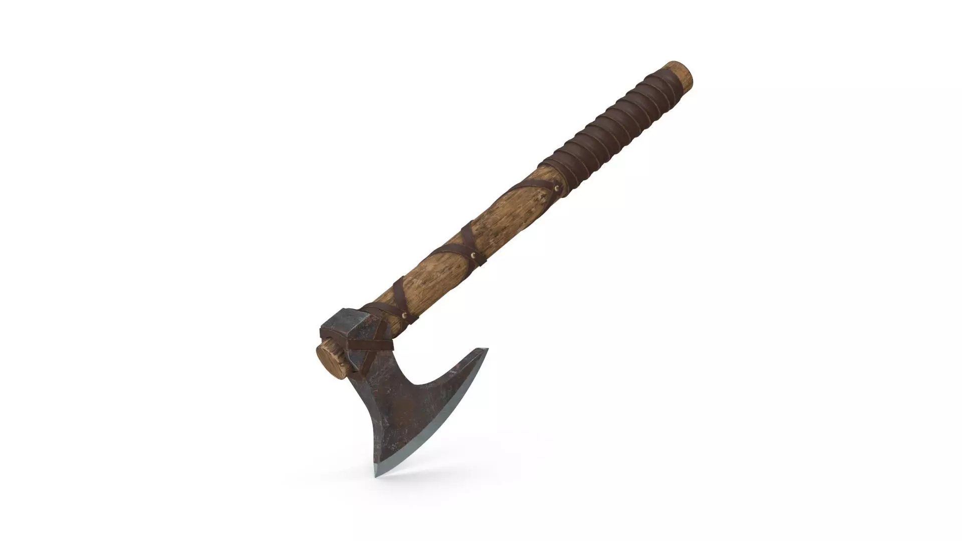 Battle Axe 3D model_0