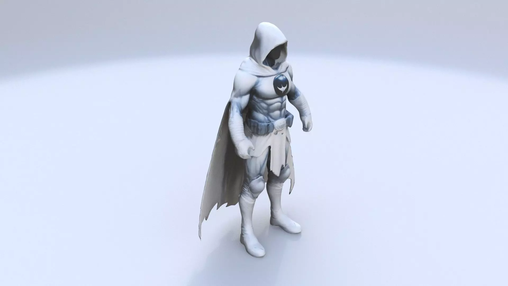 Moon Knight 3D model_0
