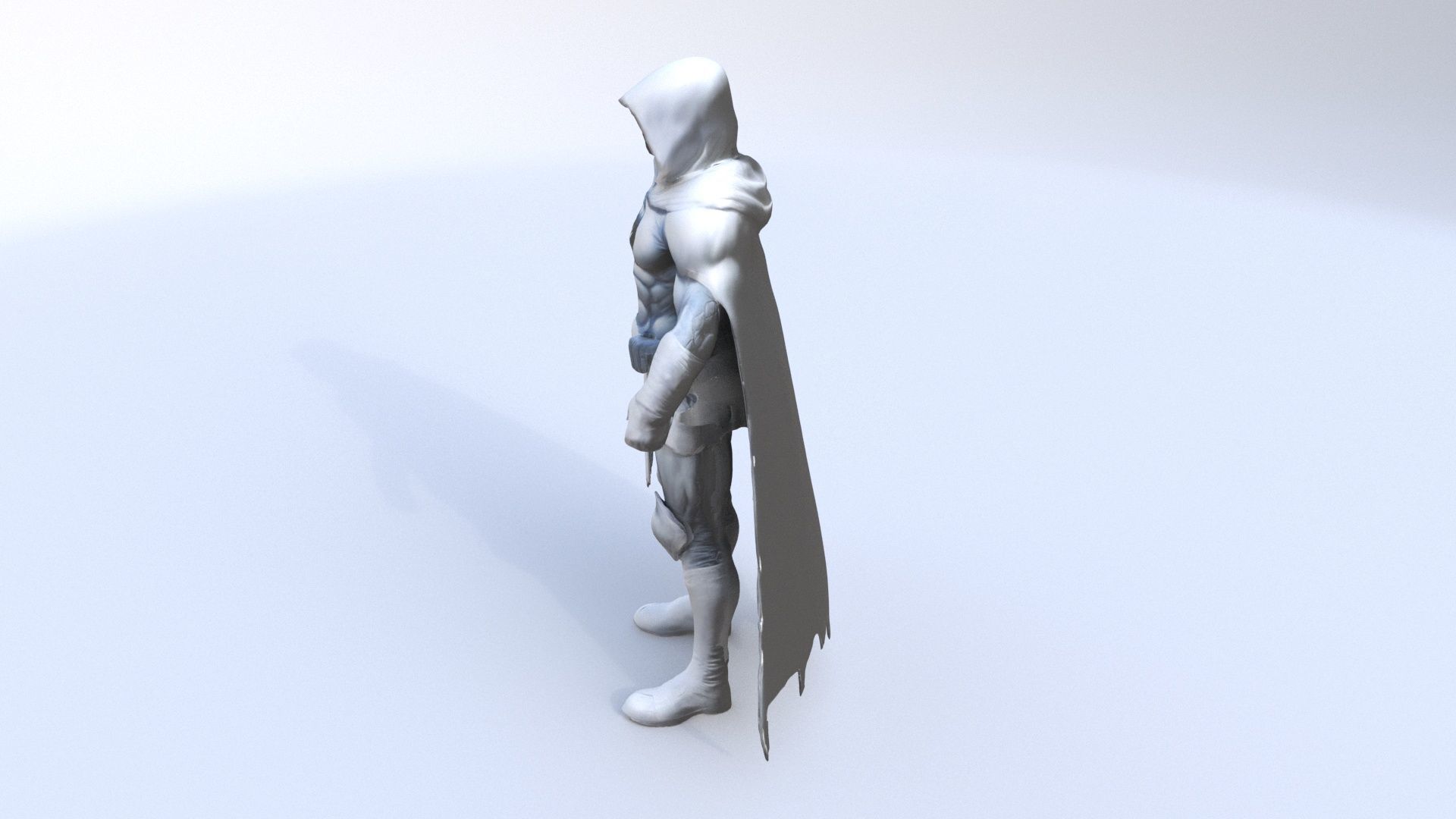 Moon Knight 3D model_2