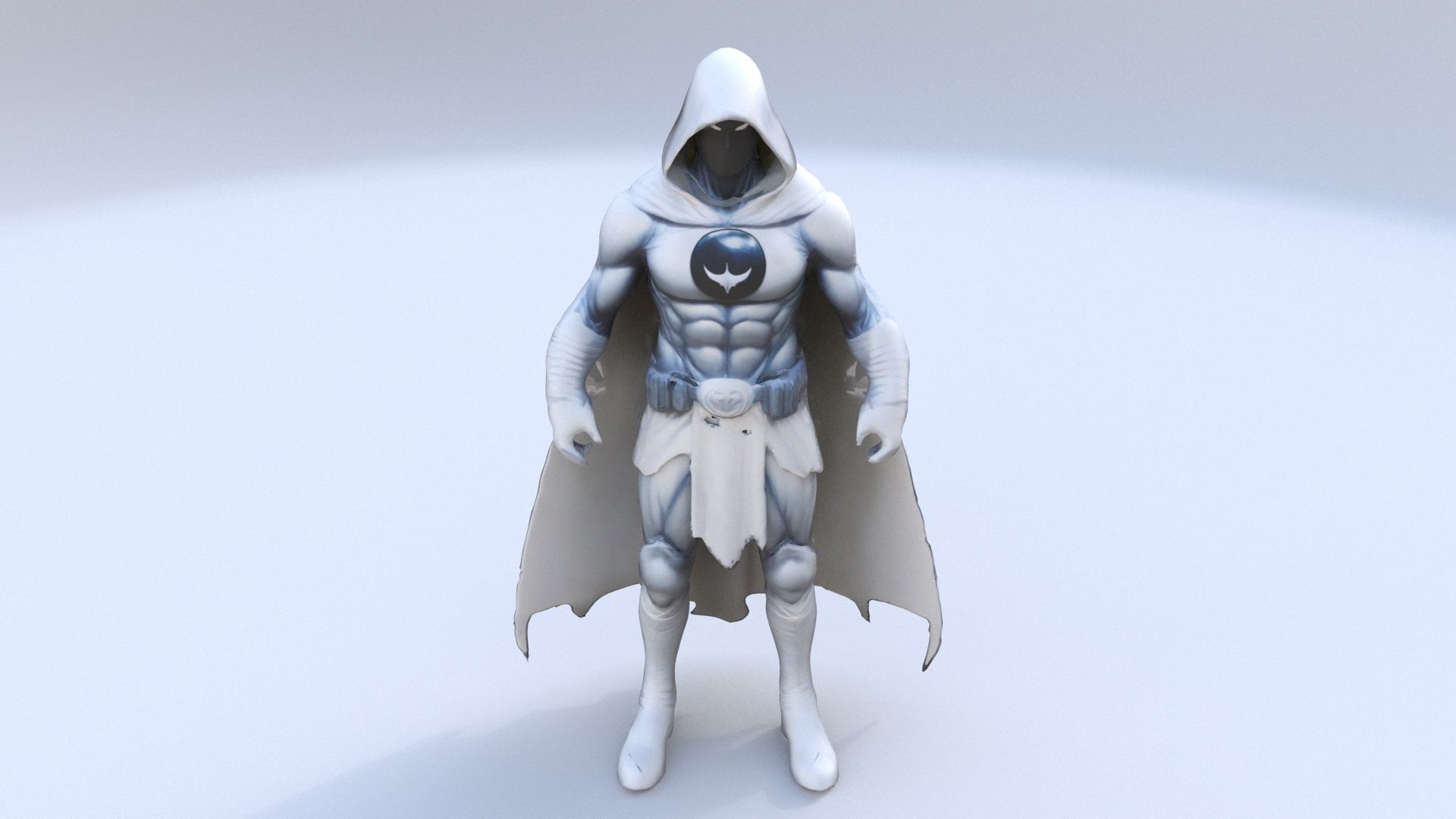 Moon Knight 3D model_1