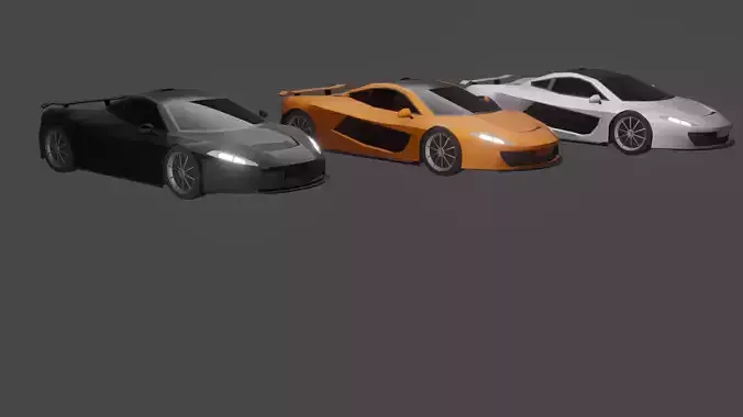 3 cars model