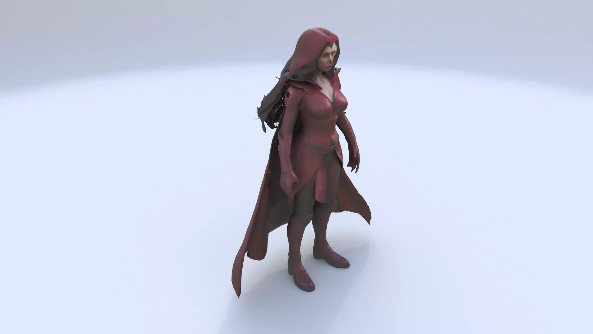 Scarlet Witch 3D model_0