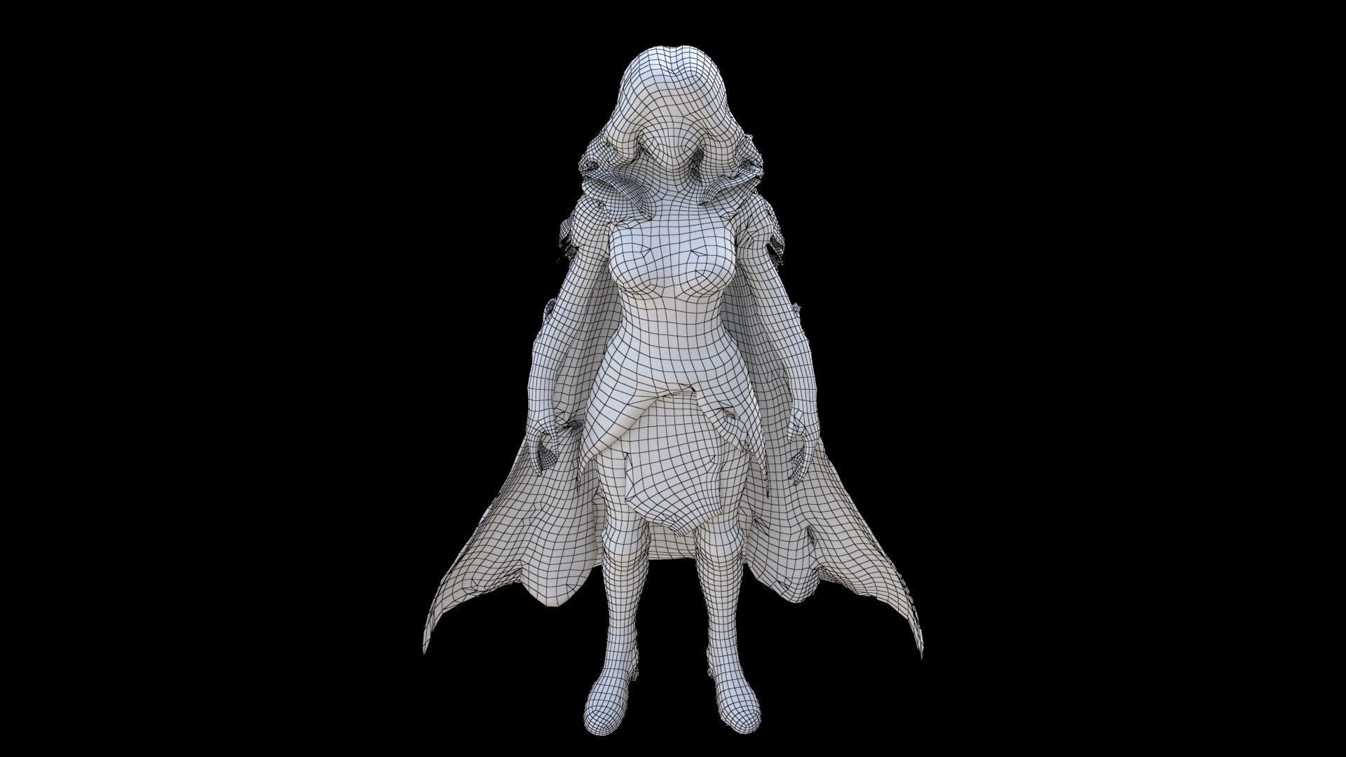 Scarlet Witch 3D model_6