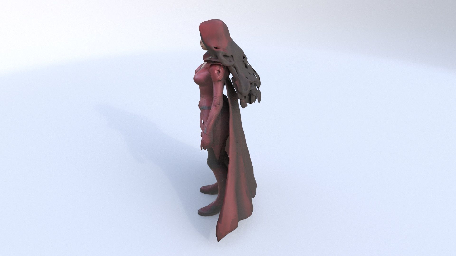 Scarlet Witch 3D model_2