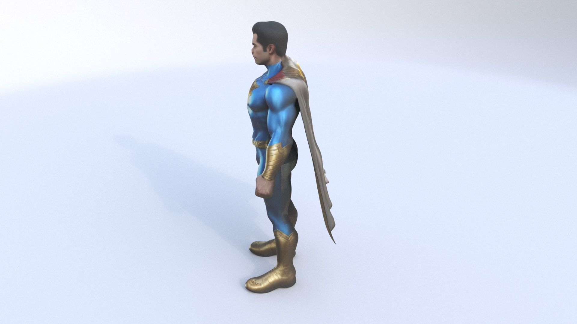Shazam 3D model_2