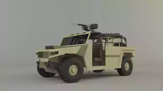Arquus areg military vehicle