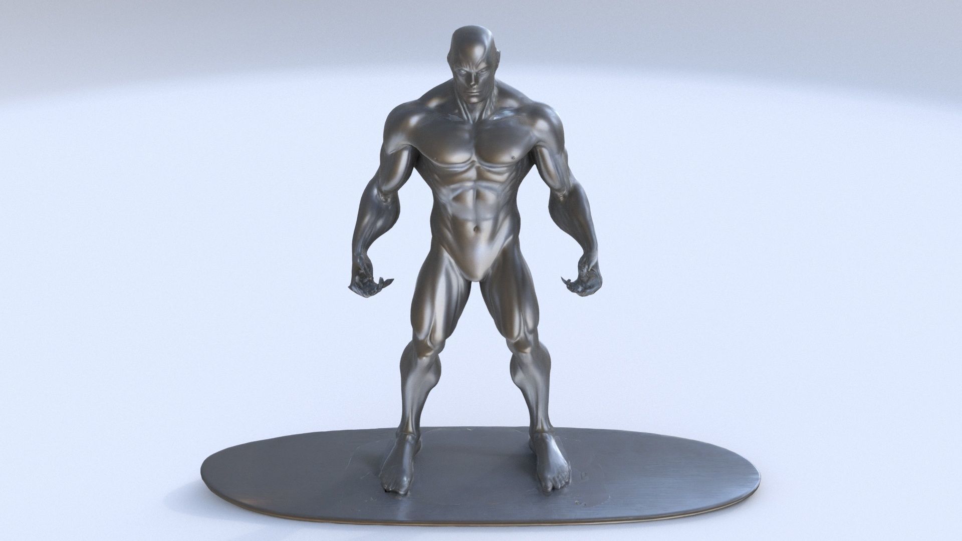 Silver Surfer 3D model_1