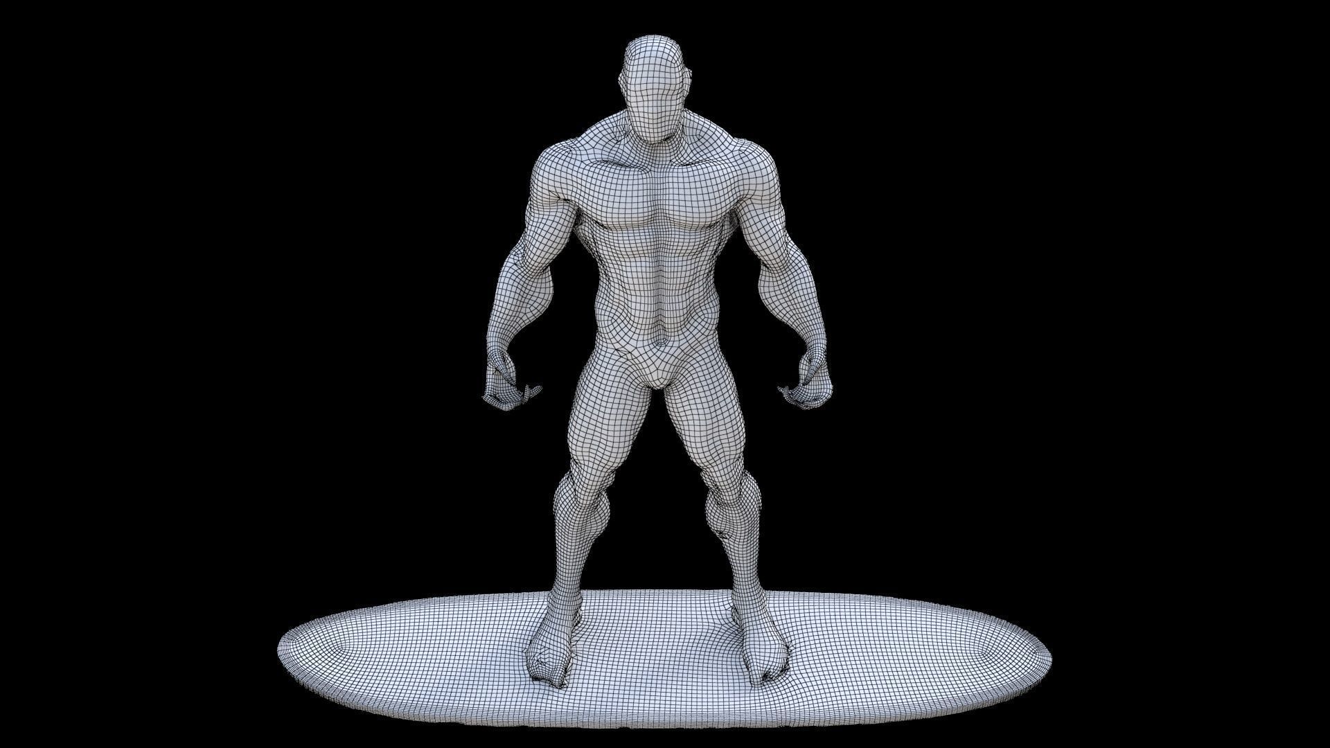 Silver Surfer 3D model_6