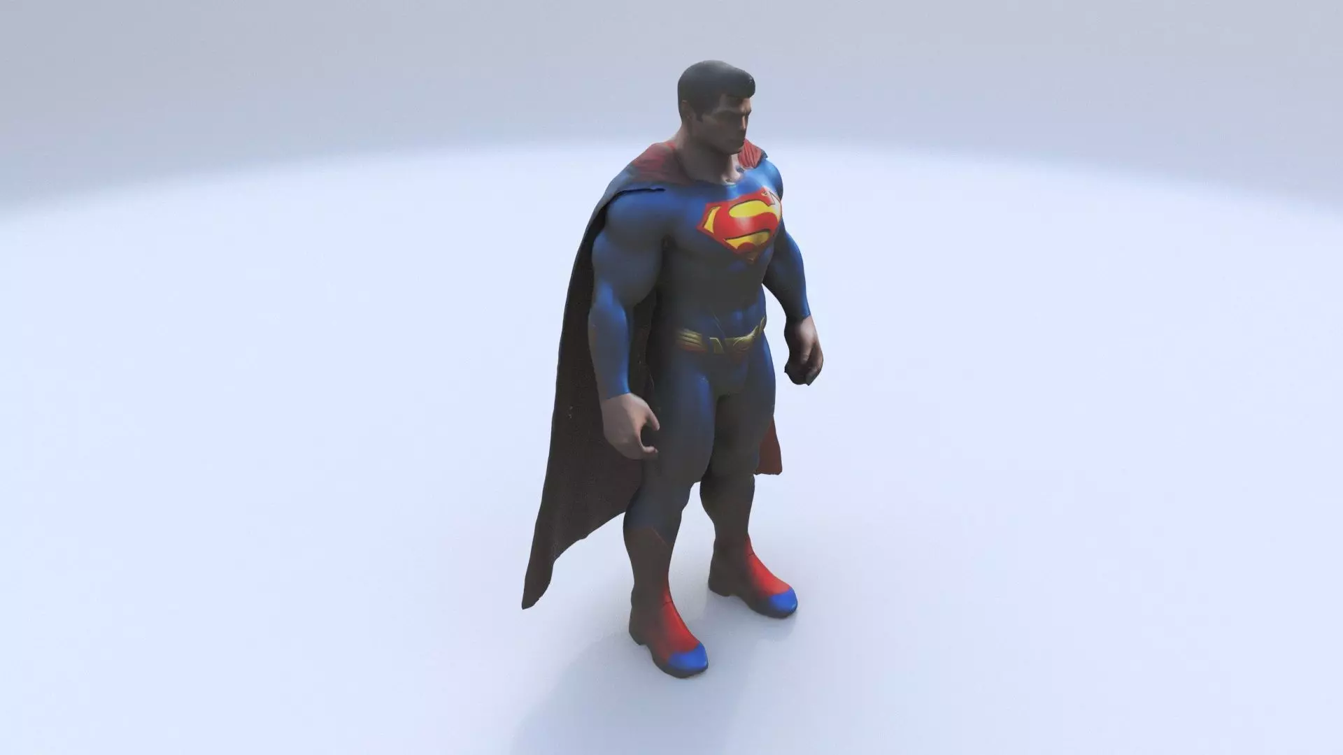Superman 3D model_0