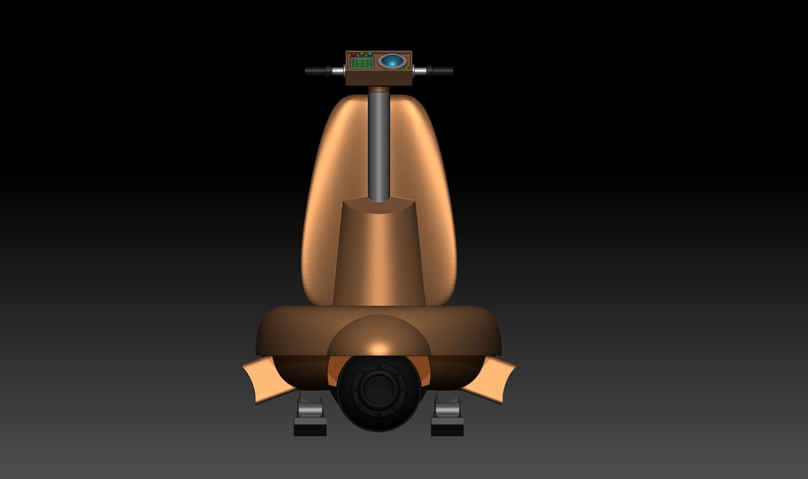 sh effect Figuarts yamcha Jet Momonga Vehicle 3D print model_2