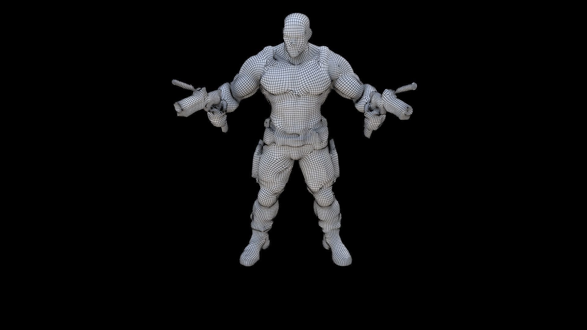 The Punisher 3D model_6