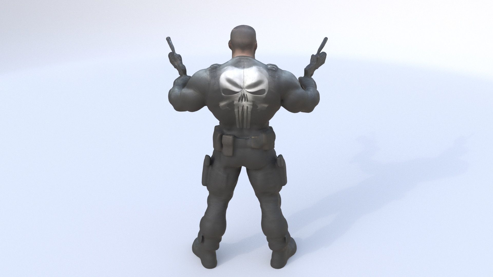 The Punisher 3D model_4