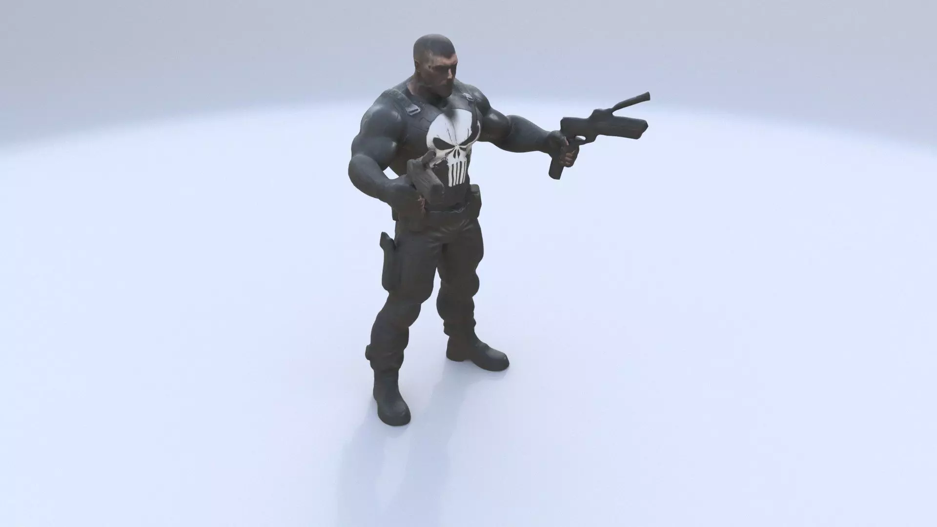 The Punisher 3D model_0