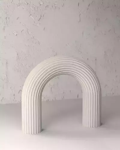 Aesthetic Vase 1 3D model