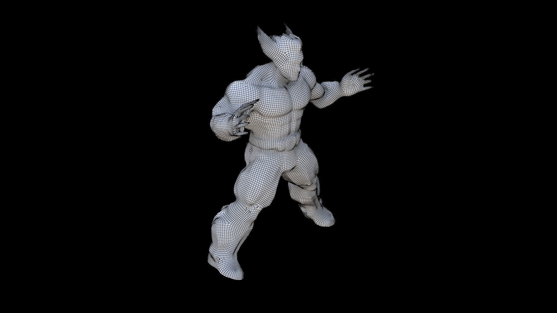 Wolverine 3D model_5