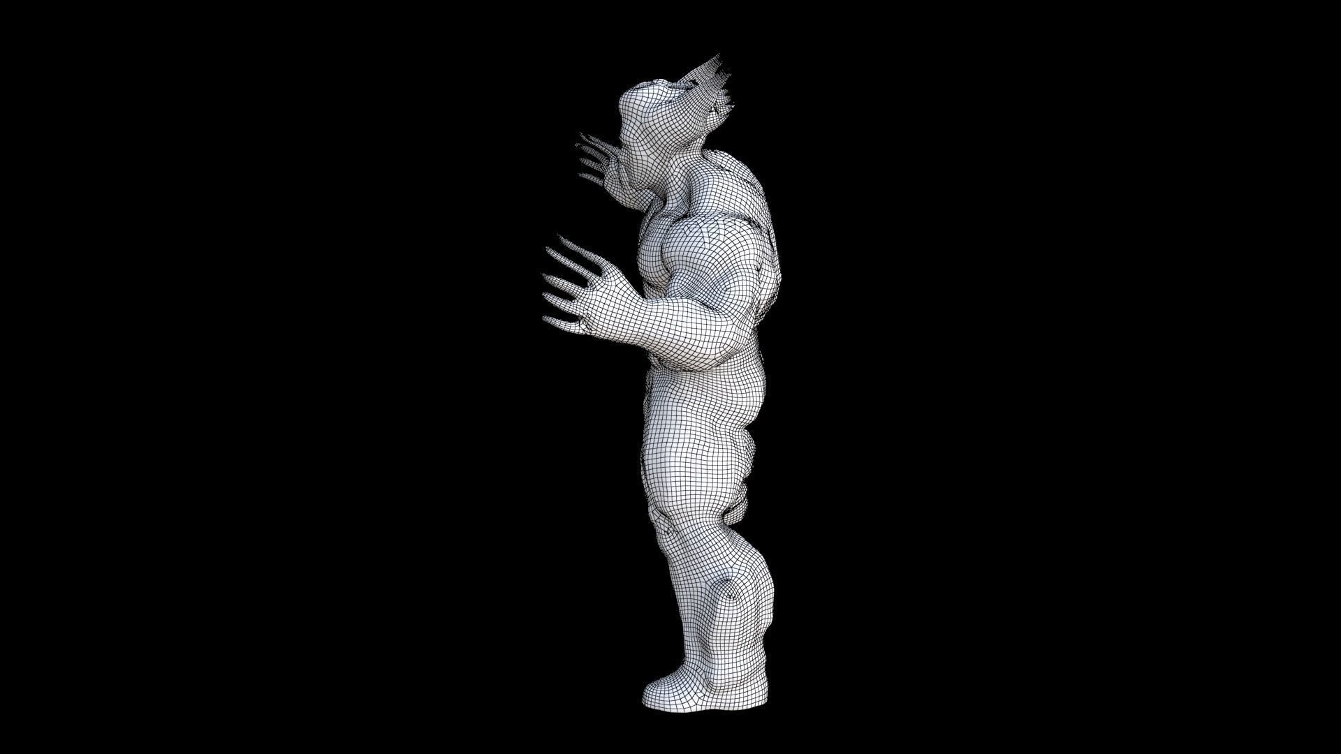 Wolverine 3D model_7