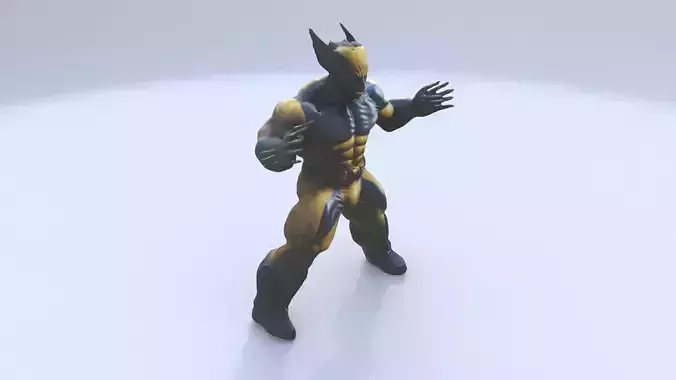 Wolverine 3D model